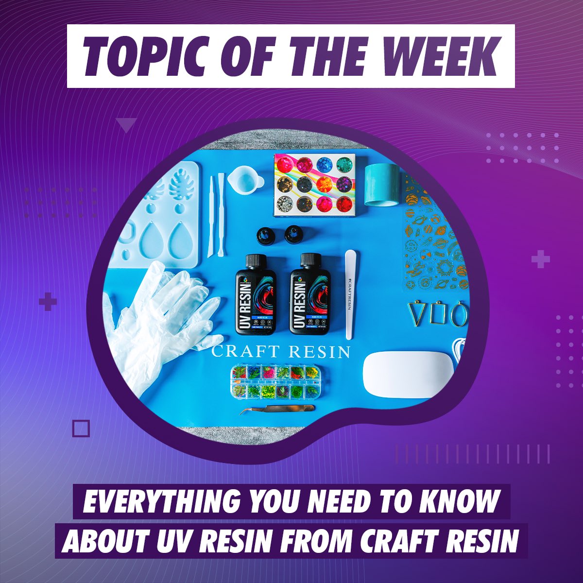 CraftResin's tweet photo. 🤭 We're thrilled to introduce our new UV Resin, a game-changer for artists and crafters seeking efficiency and brilliant results! This comprehensive guide will walk you through everything you need to know about UV resin 🔆

🔗 Read now: https://t.co/YGq8H9kZ2C https://t.co/5sEIYMa51h