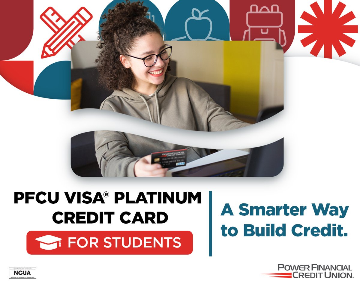 Big news! 🎓 Our new Visa Platinum Credit Card for Students is here. Now it’s easier than ever for students to build credit and reach financial independence. Apply today and enjoy a low intro APR and no annual fee! Learn more at bit.ly/4o1rvsc