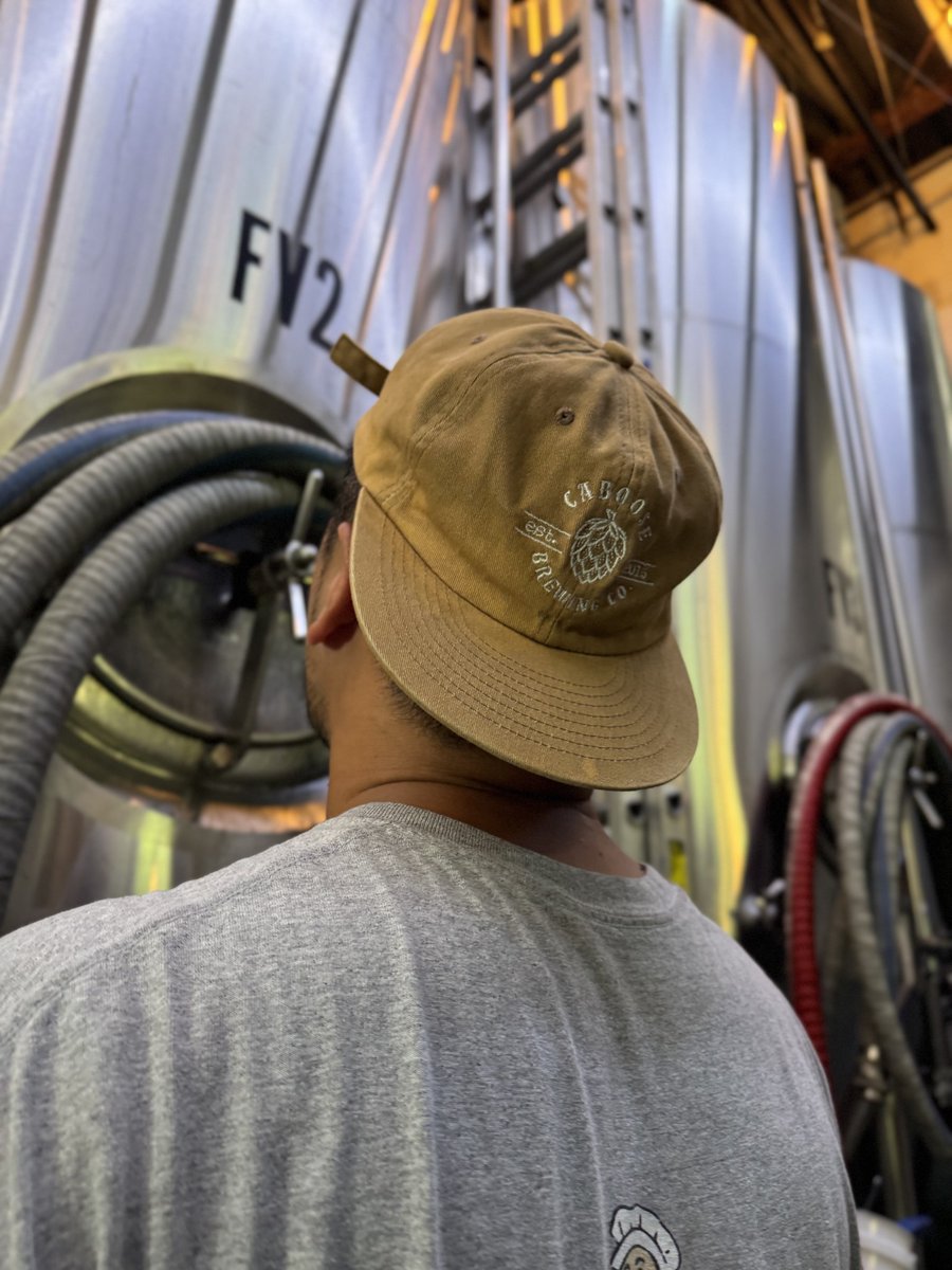 The beer just taste better when its brewed in Caboose merch! Pick up one our hats at either location today!