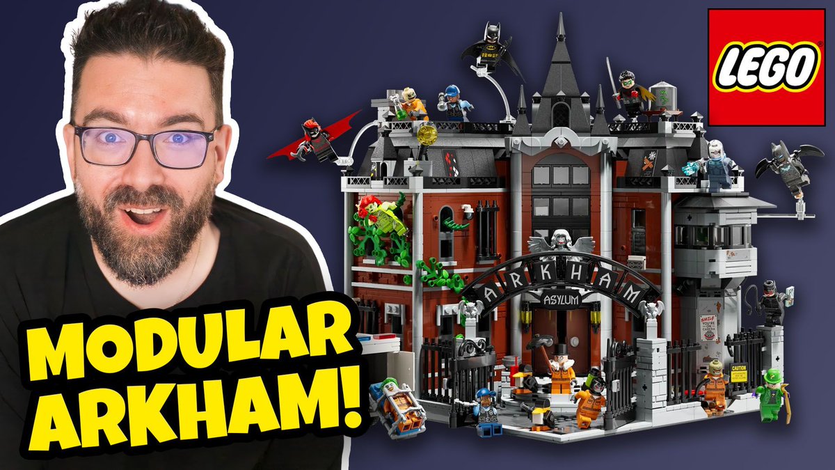 lollujo's tweet image. LEGO Just Revealed Arkham Asylum - And It’s a MODULAR! 

youtu.be/RpfKcZJbhj4