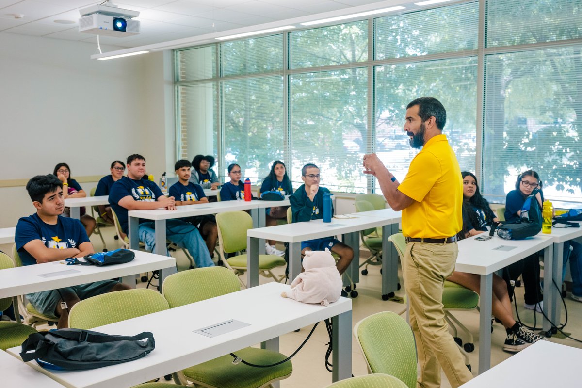 UNCG's tweet image. Smiles, friendships and unforgettable memories! 🎉
#UNCGCHANCE campers wrapped up an exciting week of leadership, culture and college life. From campus tours to dance nights, these future Spartans brought the energy! 💙💛
#UNCGWay