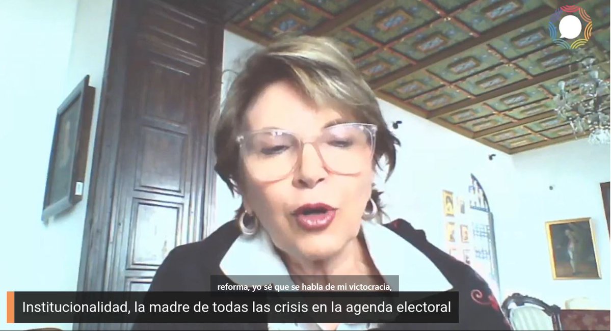 SumandoVocesBo's tweet image. #Institucionalidad, la madre de todas las crisis en la agenda electoral

&quot;Nos hemos olvidado dialogar. Cómo encararlo, cómo realizarlo. Los foros que hay hoy con candidatos, están tan acotados que no permiten realizar un dialogo verdadero&quot;
@ErikaBrockmann 
facebook.com/share/v/16bvfW…