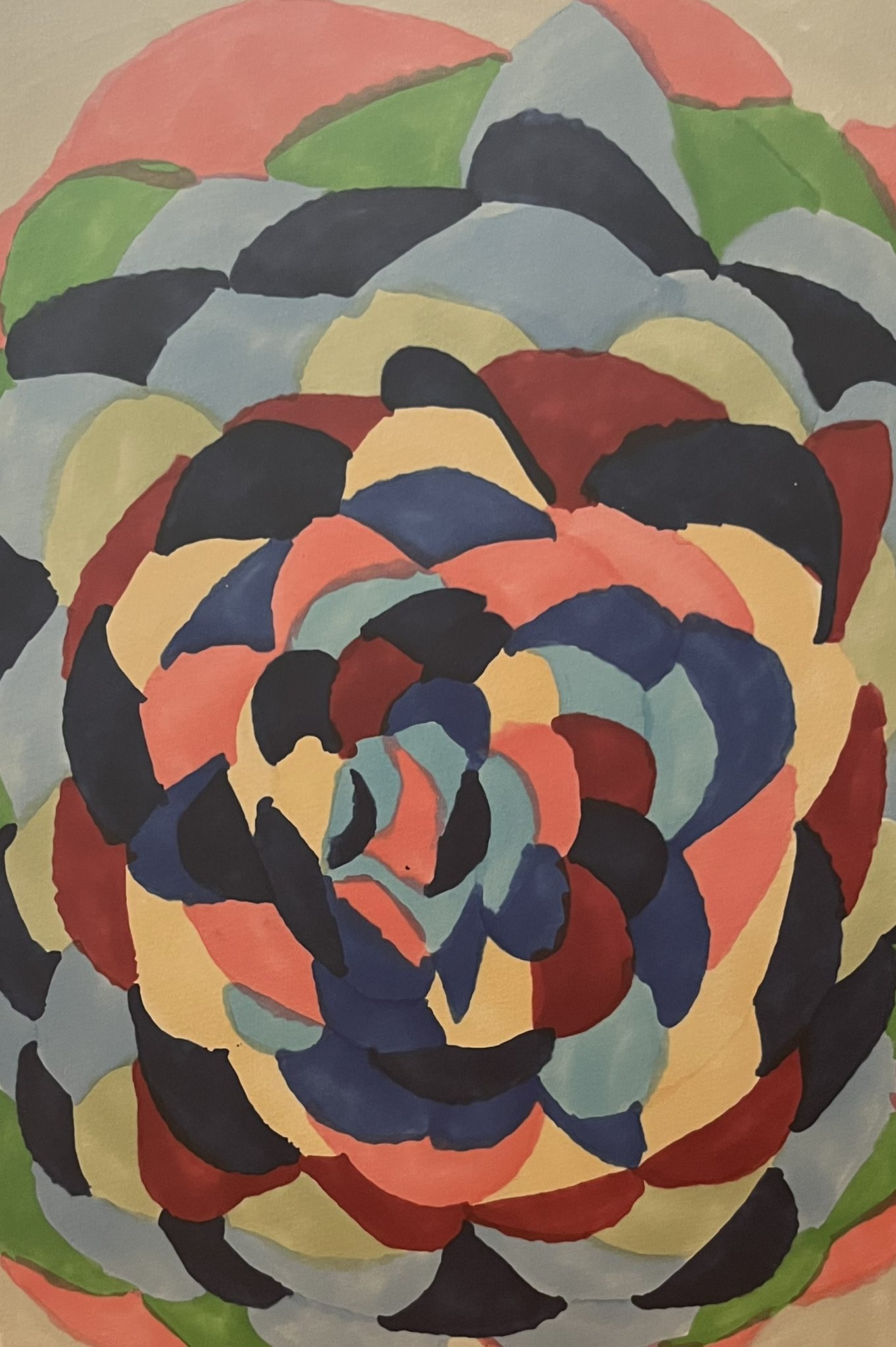 現代アート　抽象画　肉質画　作者不明 人生と黄金未来」原画F15号抽象画現代アート手描き