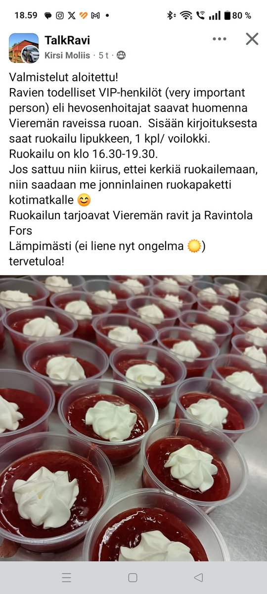 SatuHujanen's tweet photo. Vieremän raveissa huomioidaan VIPit - hienoa! 
#ravit @VieremanRavit https://t.co/DkzgjDNhZo