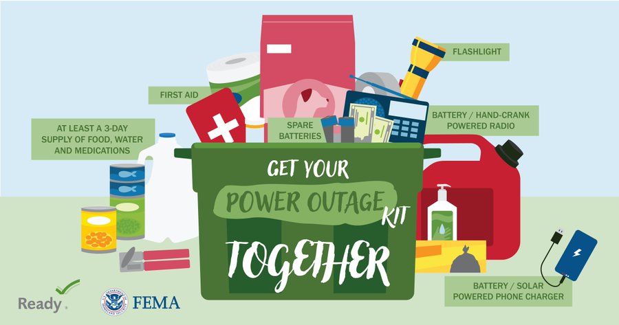 Summer storms can pop up quickly, often bringing strong winds, lightning, and hail which can cause power outages. Being prepared can make getting through a power outage a lot easier. Here are some essentials to include in your power outage kit.
