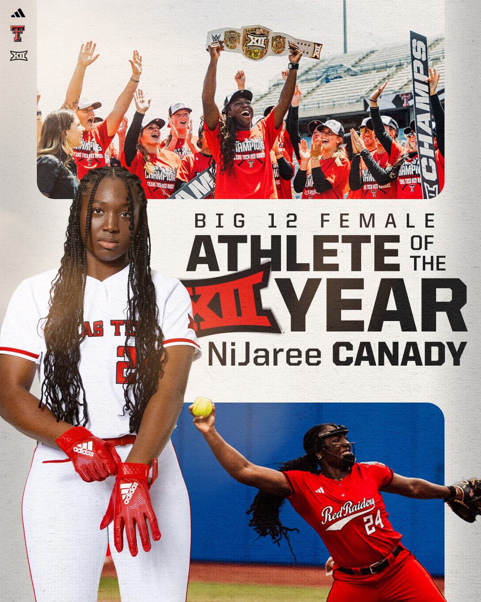 Your Big 12 Female Athlete of the Year!