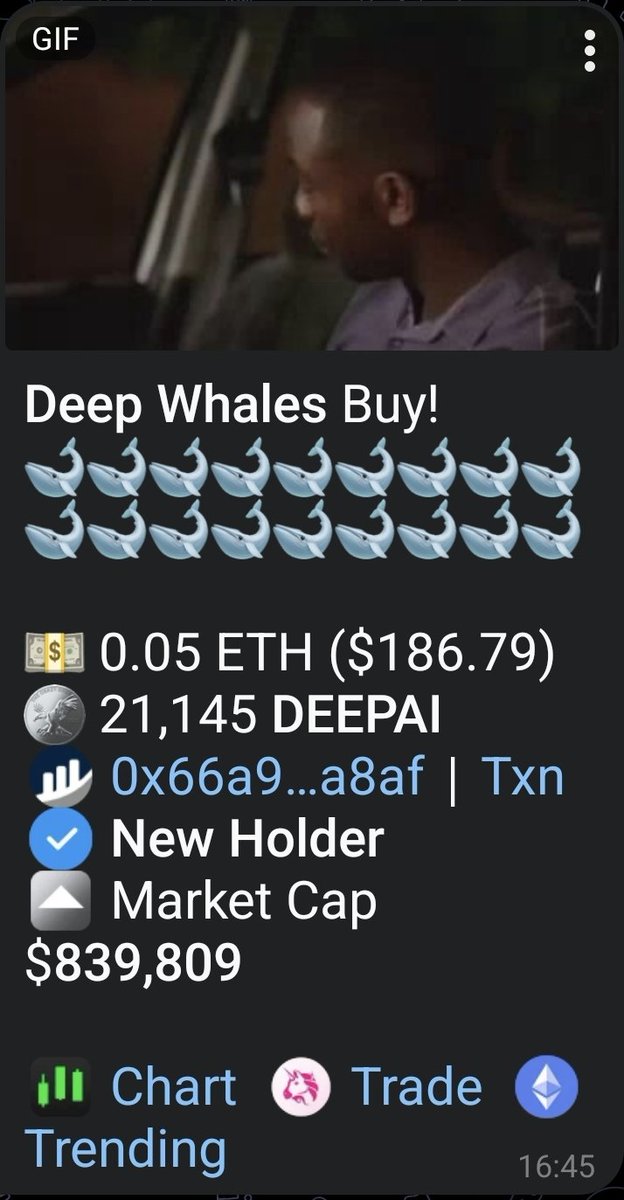 Stefan_uk's tweet image. Those 100k tokens are getting dearer.
100k gets you rev share and access to #deepbotpro 
Buying an NFT also gets you lifetime access, not many left.

Suggest you come and see what&apos;s cooking at @DeepWhalesAI 

18 months of hard work by @Krypt0nite8 is about to pay off🔥🔥🔥