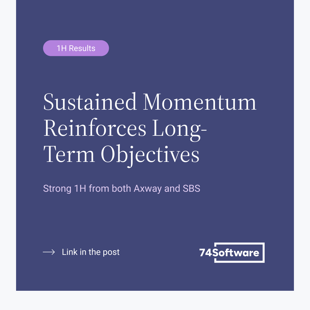 74Software tweet media