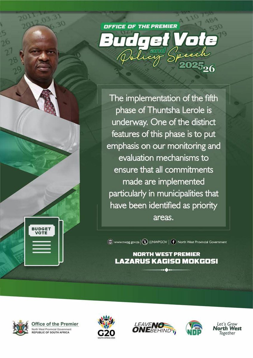 #NWPG #NWBudgetsVotes2025 #LeaveNoOneBehind #LetsGrowNorthWestTogether