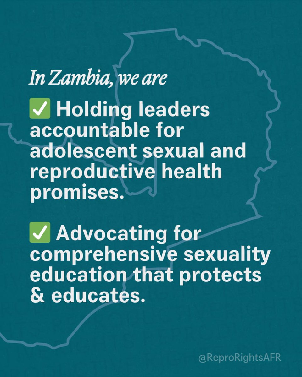 ReproRightsAFR's tweet image. At the 44th Ordinary Session of the African Committee of Experts on the Rights and Welfare of the Child (ACERWC), @reprorightsAFR shared updates on state report consultations and submissions in Kenya & Zambia.
→ Kenya: Exposed healthcare gaps & pushed better SRHR policies.
→…