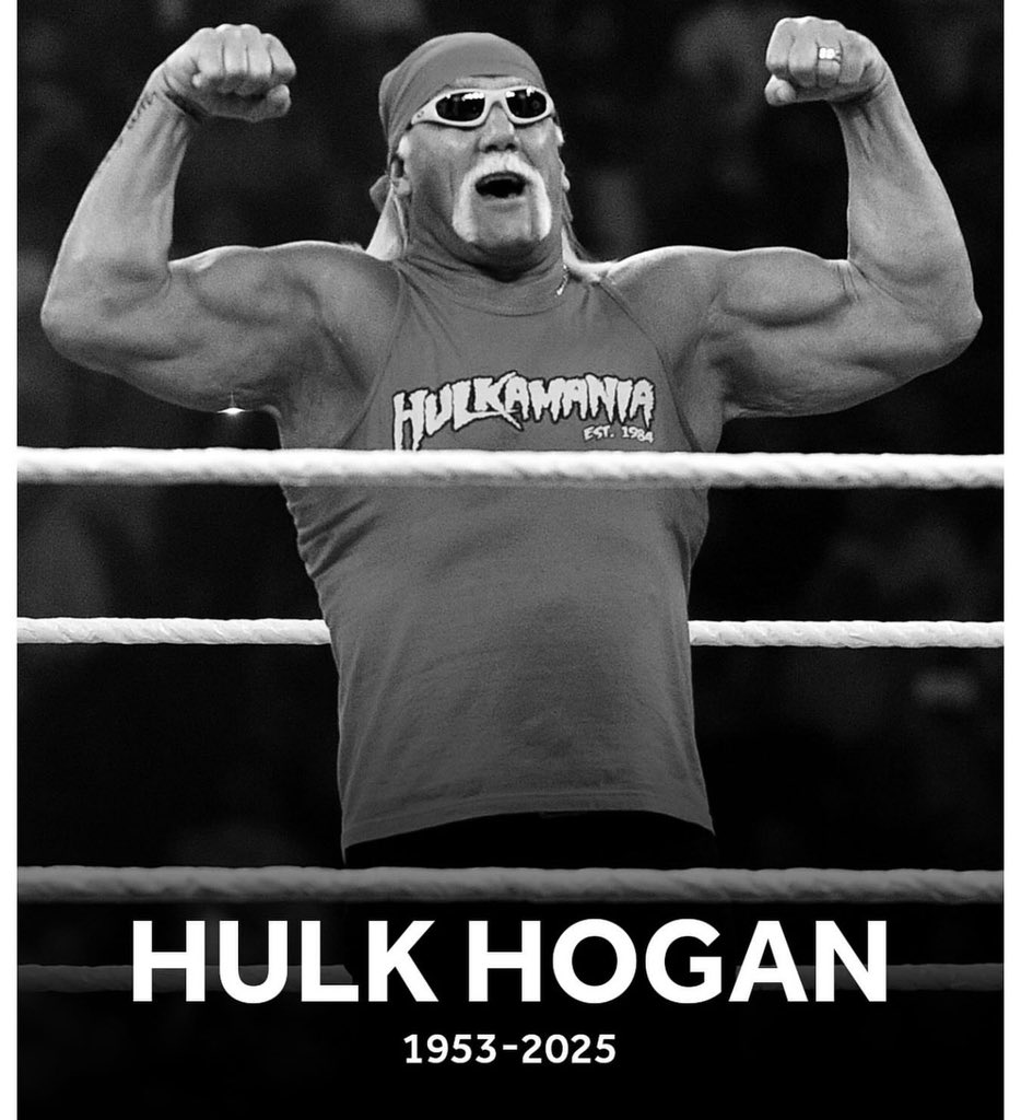 Rest in peace 🪦 #HulkHogan #WWE