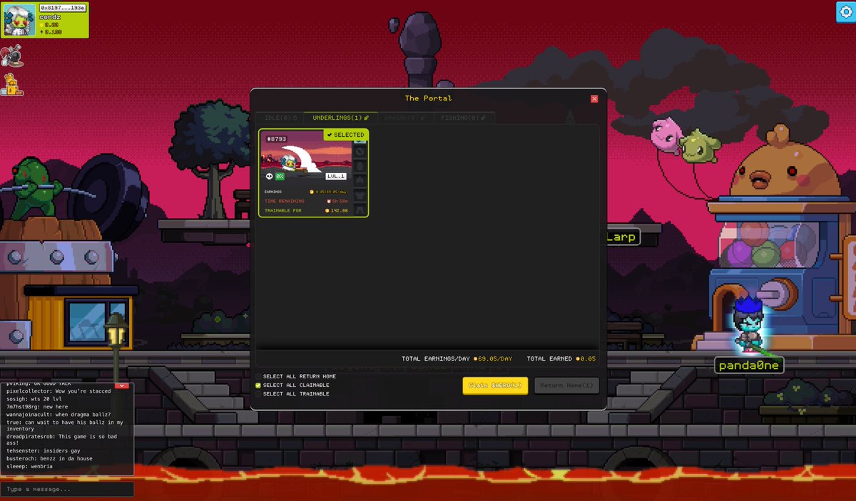 condzxyz's tweet image. influencer marketing works
got my first @onchainheroes and started playing
honestly the onboarding experience could be better (a quick tutorial in-game would be massive)
but thanks to CT and ico beast fishing skills i went to finally do it
i hold a lil pudgy and some PENGU…