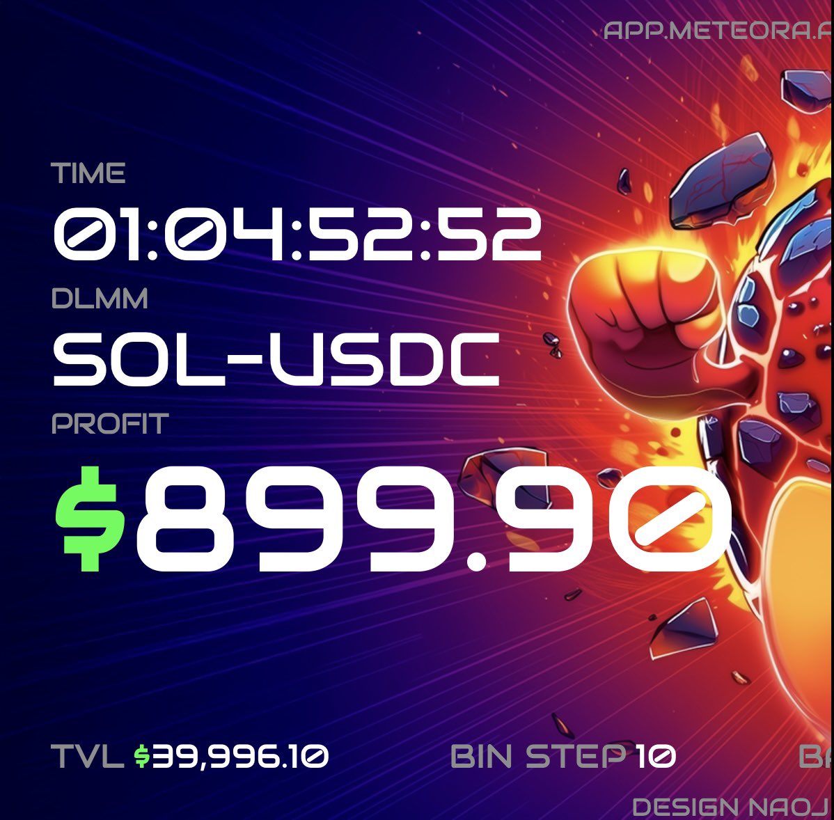 Take profits and DLMM <a href="/met_lparmy/">LP Army</a>