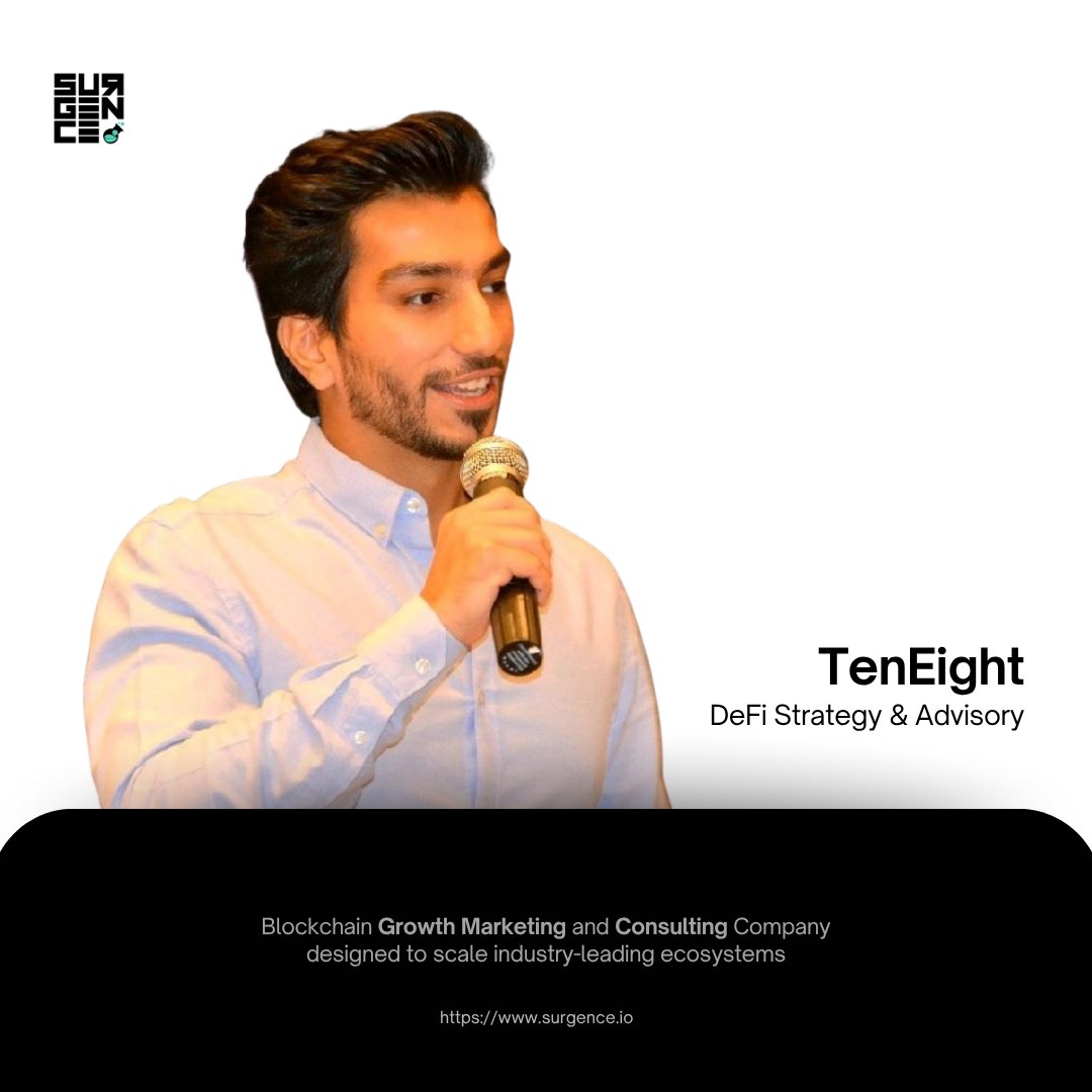 Surgence (@surgence_io) on Twitter photo Introducing Mukund,  DeFi Strategy & Advisory at Surgence Labs.
From TradFi and consulting for 10 years across the UAE to joining leading BTC and DeFi protocols in c-suite roles and advisory, Mukund will amplify our DeFi capabilities and accelerate our portfolio growth. Introducing Mukund,  DeFi Strategy & Advisory at Surgence Labs.
From TradFi and consulting for 10 years across the UAE to joining leading BTC and DeFi protocols in c-suite roles and advisory, Mukund will amplify our DeFi capabilities and accelerate our portfolio growth.