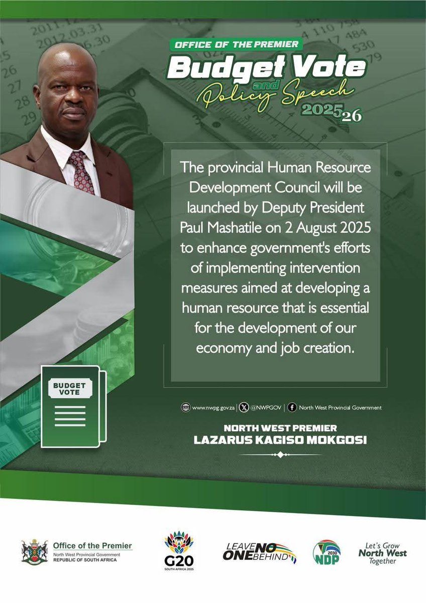 #NWPG #NWBudgetsVotes2025 #LeaveNoOneBehind #LetsGrowNorthWestTogether