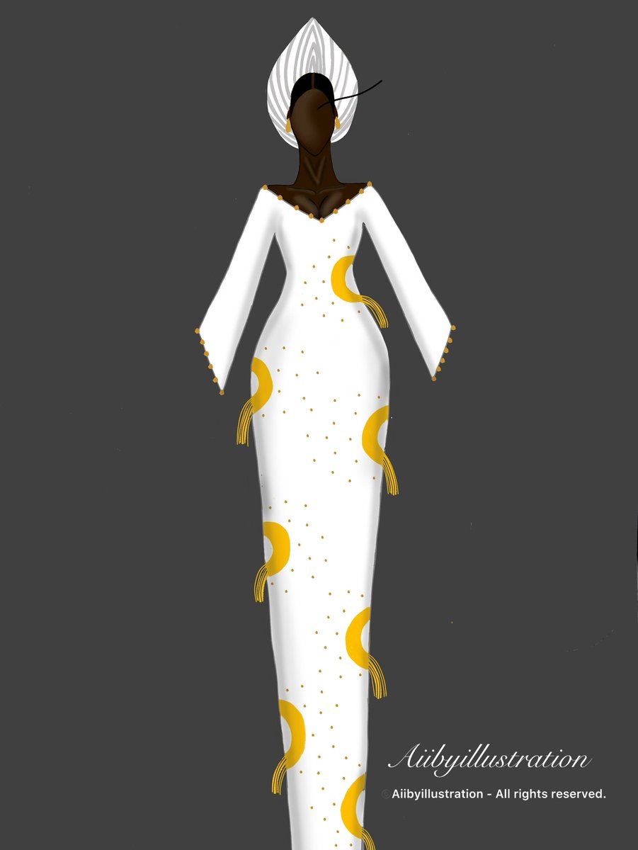 aiiby1's tweet image. Five days of flower inspired Aso Oke outfits.
DAY 2 - Daisies also known as Marguerite Daisies. 

Inspired by Daisy. 
Soft, pure and timeless. Perfect for a soft Yoruba bride.