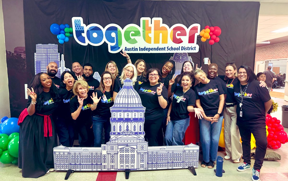 Austin ISD is the place to be!
I just love our elementary and secondary school leadership team. #TOGETHER🫶🏾
