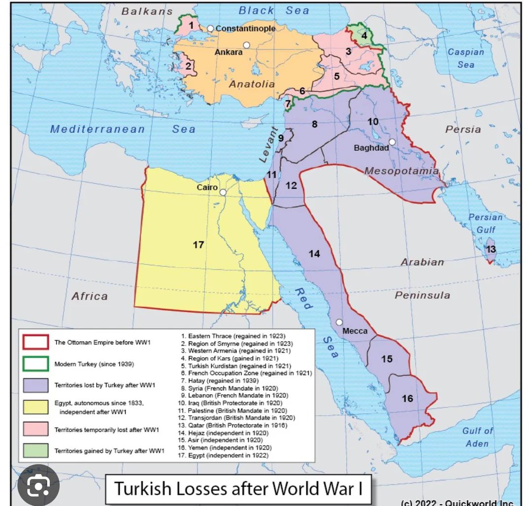 MWC_author's tweet image. 💡Did you know?
On July 24, 1923, the Treaty of Lausanne was signed, officially ending the state of war between the Allied Powers and the Ottoman Empire after World War I. It defined modern Turkey's borders and geopolitical identity.
Who is Mustafa Kemal Atatürk?
