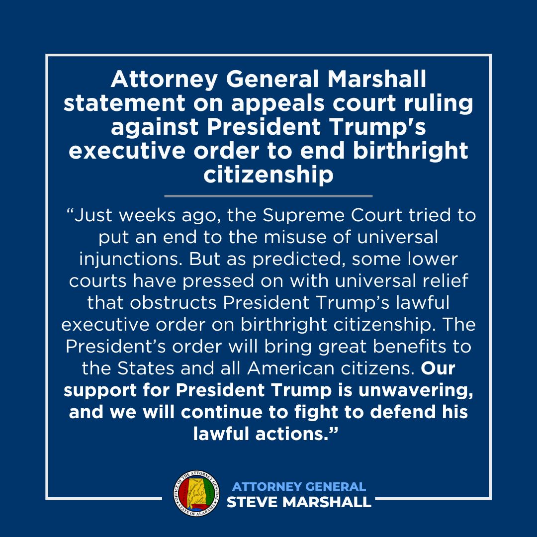 Attorney General Steve Marshall (@agstevemarshall) on Twitter photo 