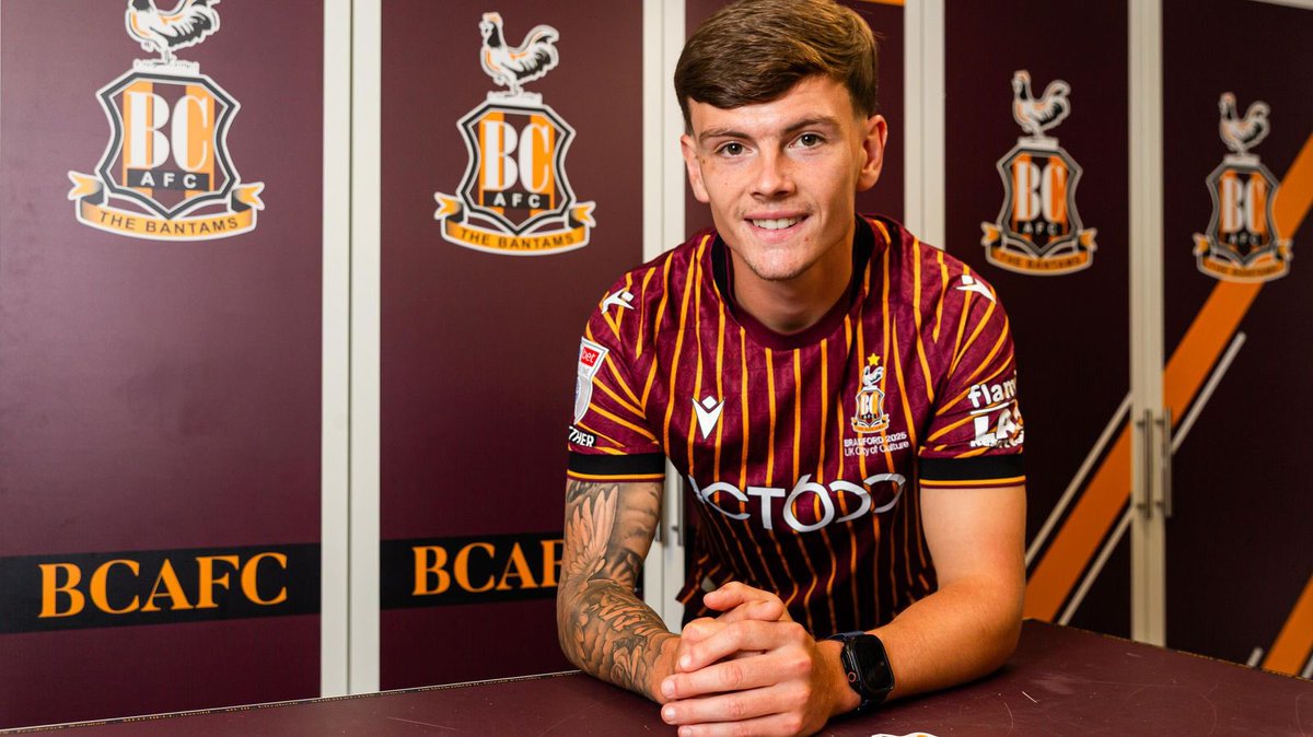 EFCacademy_'s tweet image. Midfielder Jenson Metcalfe has today completed a permanent transfer from Everton to @SkyBetLeagueOne side Bradford City for an undisclosed fee.
Good luck @JensonMetcalfe_ 馃挋