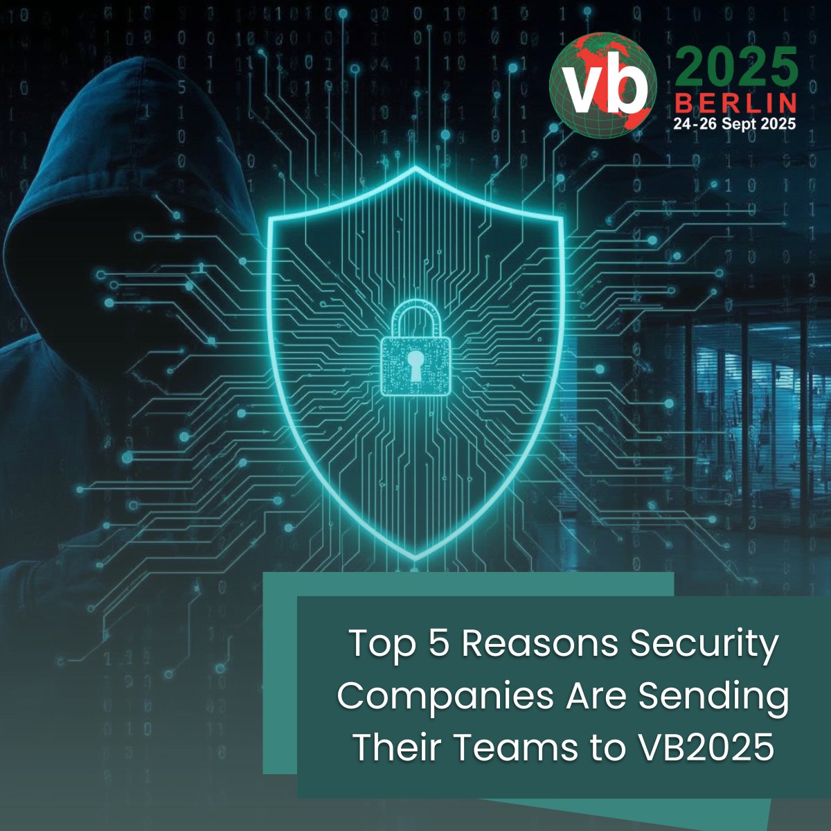 virusbtn's tweet image. Leading security companies are sending their teams to #VB2025, and not without reason.
Research-first content, real-world relevance, and networking that actually helps.
📍 Berlin | 24–26 Sept
See the top 5 reasons in our blog post 👇
tinyurl.com/576fxm2u