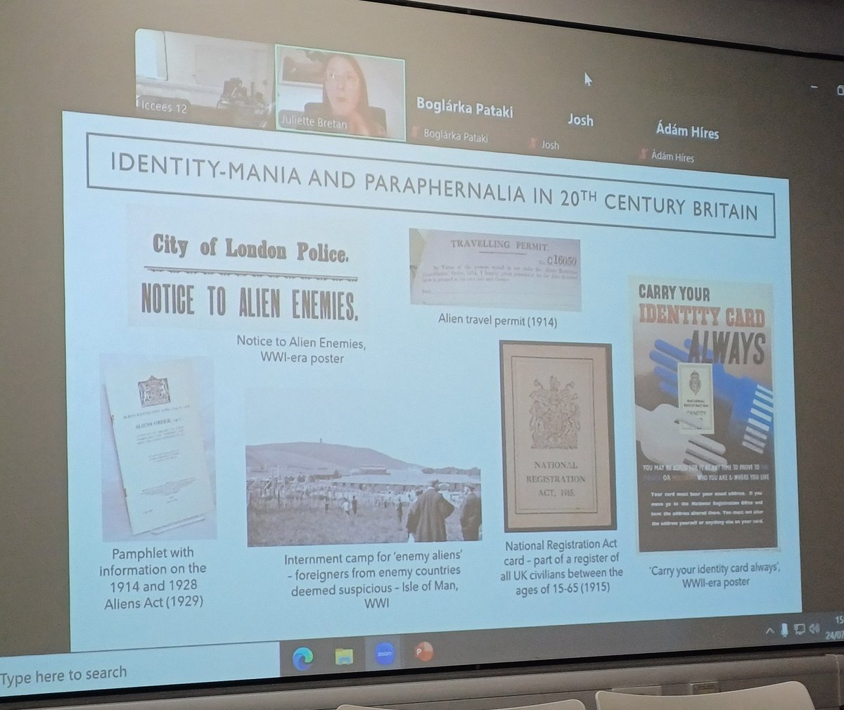 SilenceInPolish's tweet image. A glorious afternoon at the ICCEES conference in London. Behold, the fabulous @blaszczyk_agata and the virtual but no less fabulous @JCBretan. I brought the British Mission to Poland 1939 to the party.