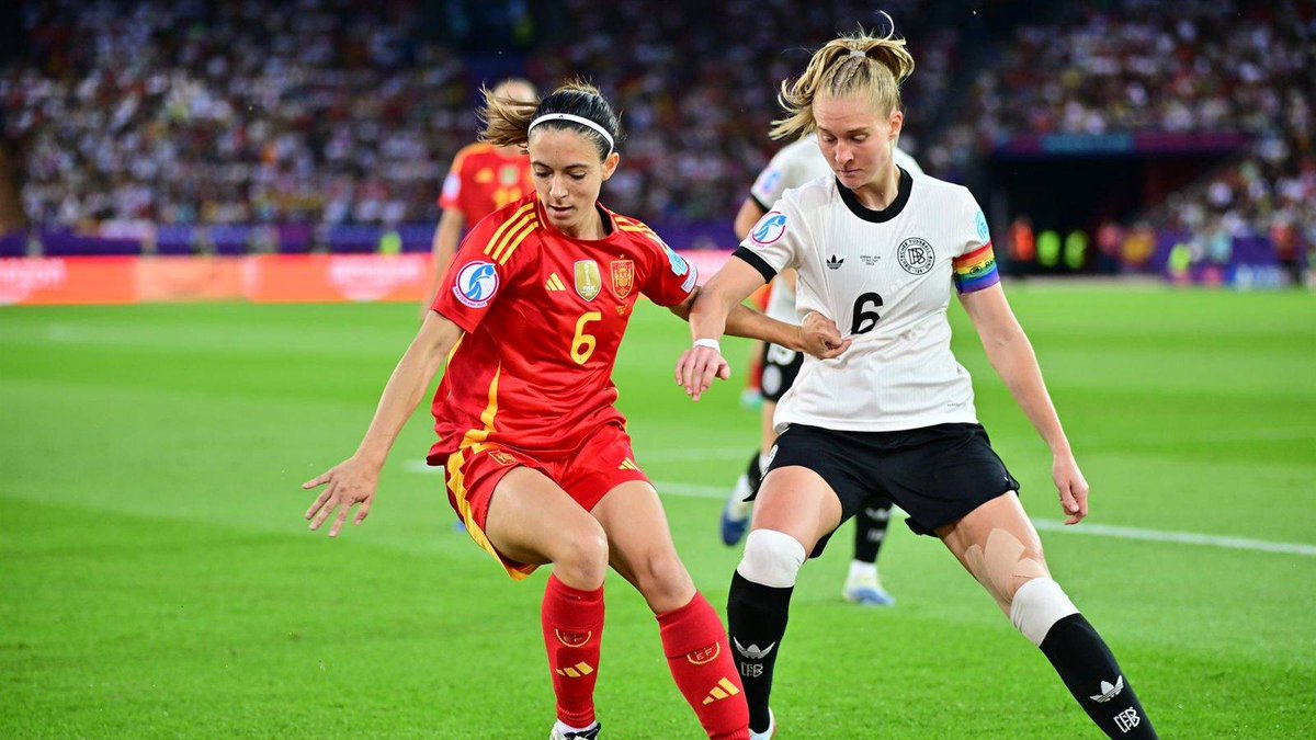 España vence a Alemania y alcanza su primera final en la Eurocopa Femenina madridactual.es/deportes/futbo…
