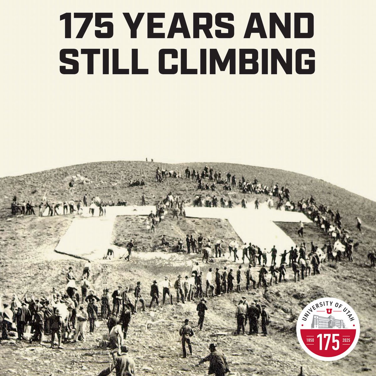 PresidentUofU's tweet image. Today, we celebrate Pioneer Day on the University of Utah’s 175th anniversary—a powerful convergence of two bold beginnings.

Here’s to 175 years—and still climbing. Happy Pioneer Day!

#UofU
#UofU175
#PioneerDay
#Inspire
#Innovate
#Serve
#ImpactUniversity