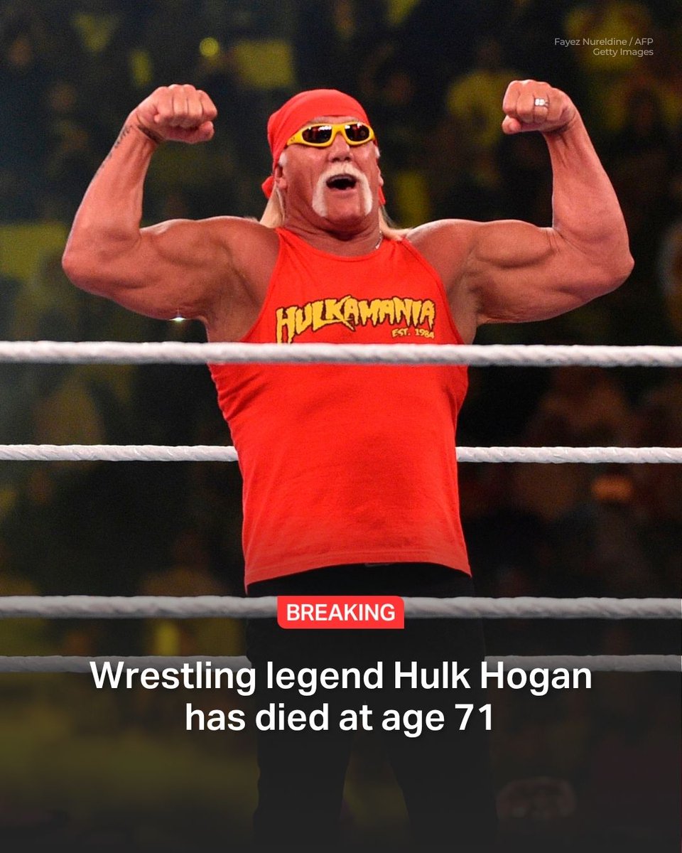 StraightArrow__'s tweet image. Hulk Hogan, one of the most recognizable names in professional wrestling, has died at age 71, according to TMZ.
Emergency crews were called to his Florida home early Thursday morning after a reported cardiac arrest. Hogan was transported to a hospital but attempts to revive him…
