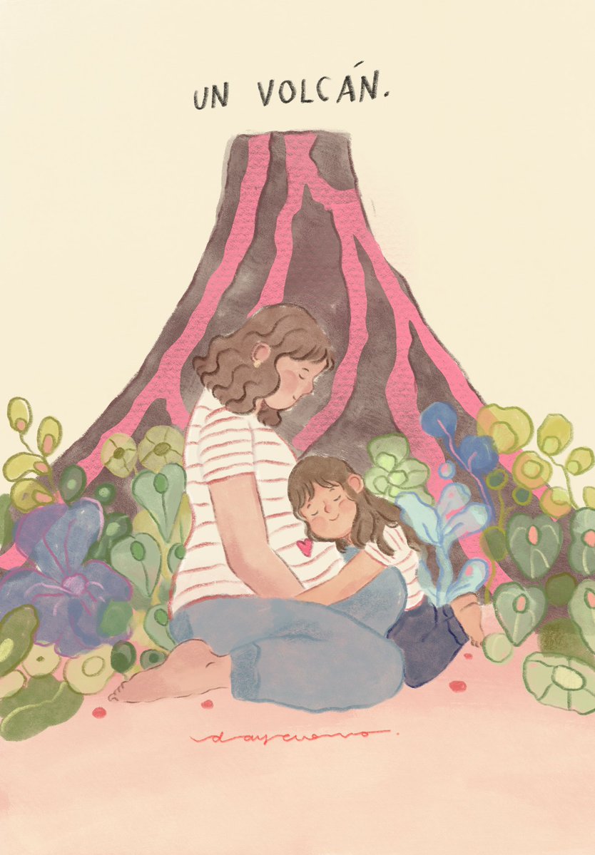 daycronopio's tweet image. “La maternidad es una explosión, una dinamita, un volcán” Andrea Fuentes 💖.