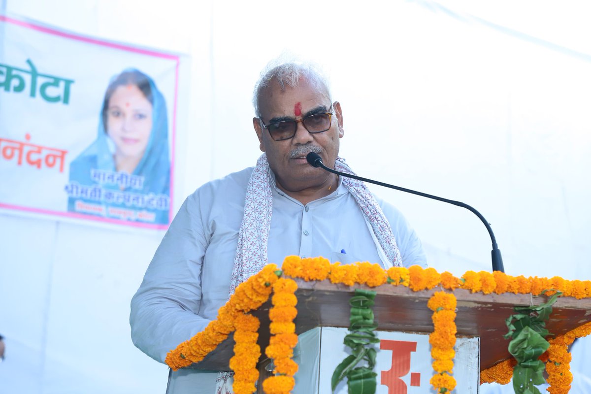 madandilawar's tweet image. कोटा के प्रसिद्ध उद्योगपति भामाशाह श्री विष्णु जी साबू द्वारा 50 लाख रुपए की लागत से राजकीय उच्च माध्यमिक विद्यालय, रानपुर के नवनिर्मित भवन का लोकार्पण किया।
इस अवसर पर विद्यालय में विज्ञान संकाय खोलने की घोषणा की गई एवं भामाशाह विष्णु जी साबू द्वारा विज्ञान संकाय के लिए 2…