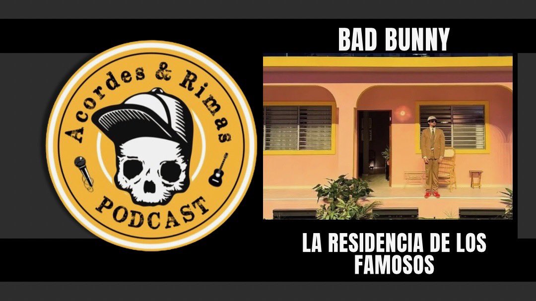 [Episodio 430]

Hoy <a href="/QueSobrao/">Chri</a> y <a href="/Joutax/">J</a> hacen sus predicciones de los próximos invitados a la residencia de Bad Bunny, hablan de las amenazas que han recibido y otras cosas.

Spotify: open.spotify.com/episode/5WeWBn…

Youtube: youtu.be/-0Bv1eGQhY4?si…

patreon.com/acordesyrimas

RT RT!
