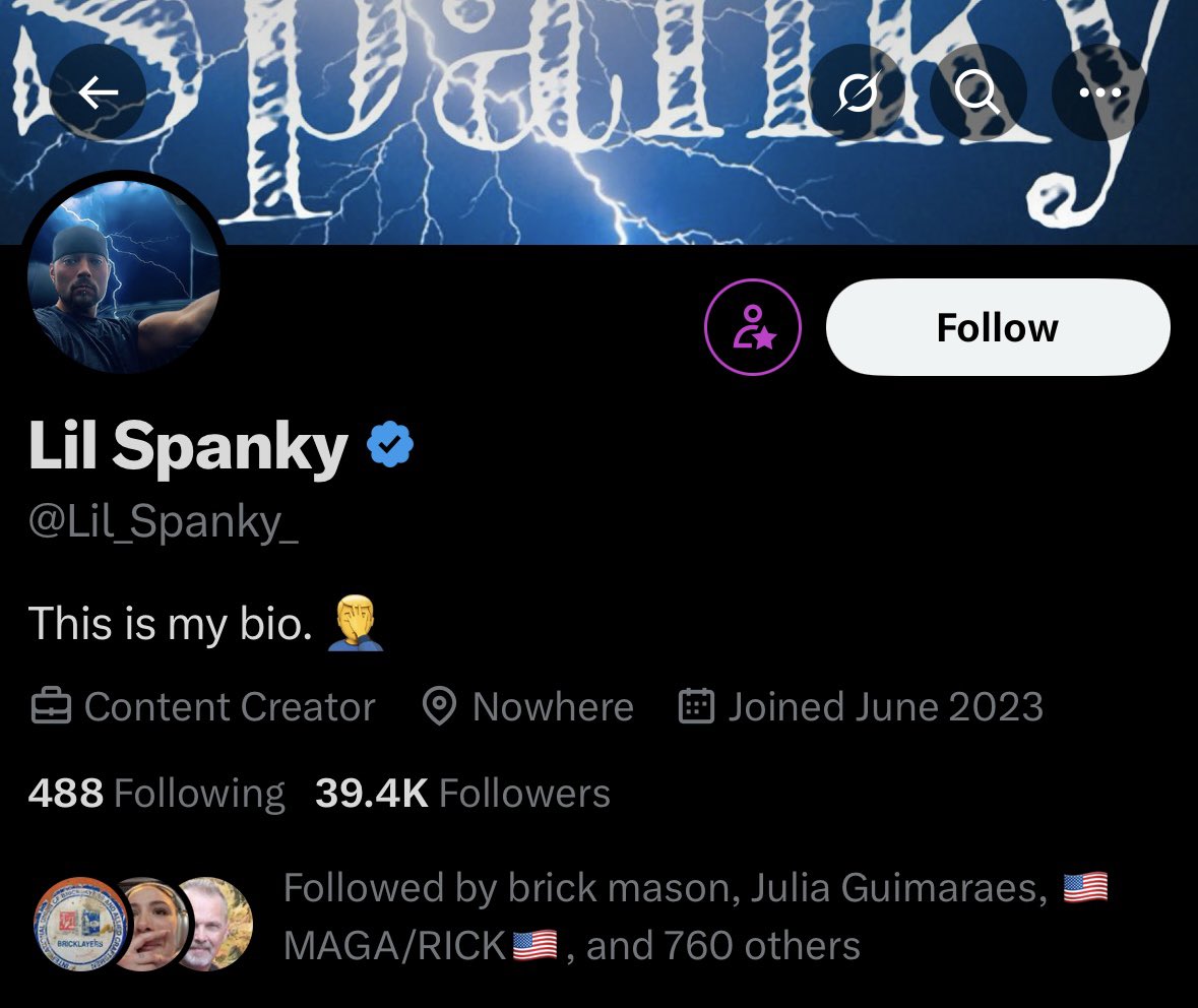 P202641716's tweet image. Fuck this guy
On my old account he followed and unfollowed me twice, I forgot all about him until he popped up today on my timeline
A churner with awful one liner question content