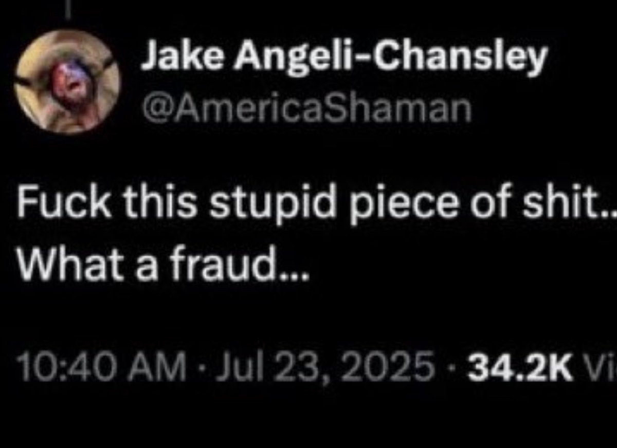 💙BlueArizonan🌵🇺🇦🟦🟧 (@cathykazhome) on Twitter photo <a href="/RpsAgainstTrump/">Republicans against Trump</a> Wowsa…wonder what finally got Jake <a href="/AmericaShaman/">Jake Angeli-Chansley</a> to see the light??? <a href="/RpsAgainstTrump/">Republicans against Trump</a> Wowsa…wonder what finally got Jake <a href="/AmericaShaman/">Jake Angeli-Chansley</a> to see the light???