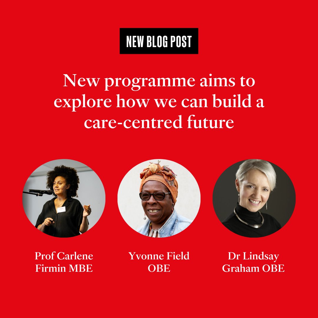 ChurchillFship's tweet image. Our new “Building a Society that Cares” programme explores how care can drive change across the UK. In this blog, Prof Carlene Firmin, Yvonne Field, & Dr Lindsay Graham reflect 👇
🔗 churchillfellowship.org/news-views/blo…