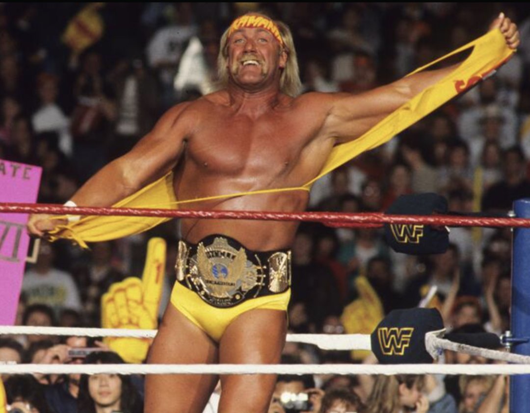 YorkshireSlang's tweet image. Say what you want about Hulk Hogan but he's a legend n wouldn't av WWE today without him. #Childhood #RIP #Hulkamania