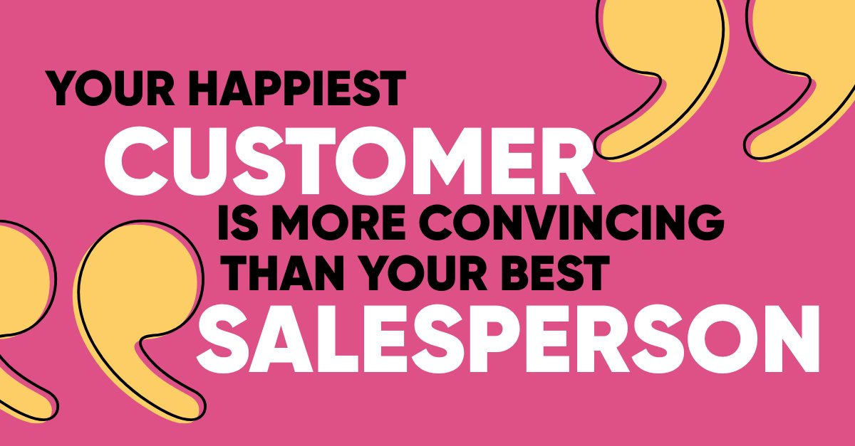 Your happiest customer &gt; your best closer.

We turn real client stories into videos, clips, quotes &amp; case studies - content that sells for you.

Download pricing: 
📥 piehole.tv/customer-case-… 

#SocialProof #MarketingTips #CustomerStories #Animation #Explainers #MarketingDigital
