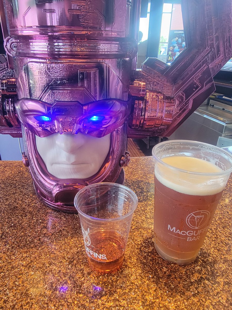SMSgt_Zach's tweet image. Sets 2 and 🌳 have been secured and are joining me at the bar to pregame for #FantasticFour @AMCTheatres !
I was like a kid before Christmas last night and couldn't sleep. I was excited for the movie and the merch🤘🤘
“I herald his beginning. I herald your end. I herald…