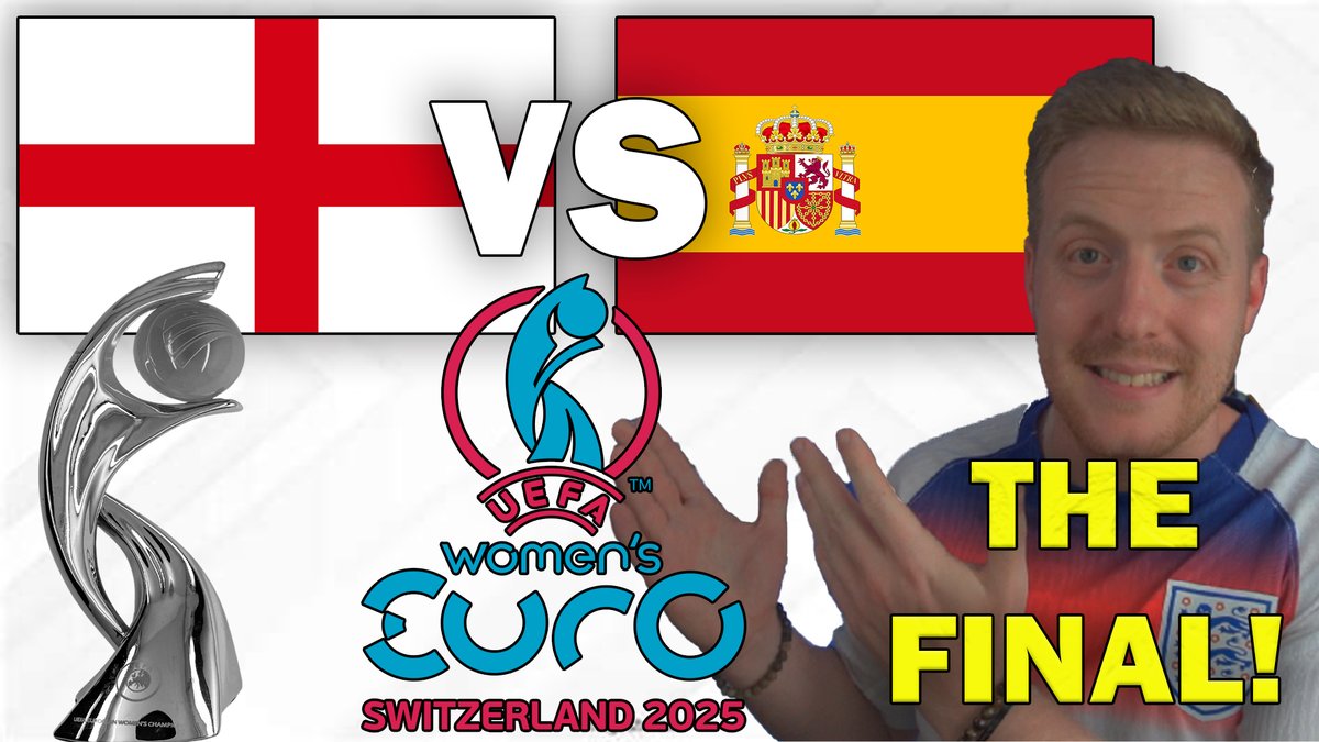 ChannelEngland1's tweet image. England vs Spain | Women’s Euros Final Prediction – Can the Lionesses Li... youtu.be/TR5YAz5xBq0?si…