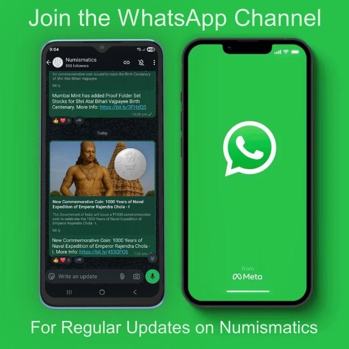 CoinsTalk's tweet image. Kindly Follow the WhatsApp Channel for Faster Updates. Link: bit.ly/FollowWhatsApp…

#Numismatics #Hobbby #Coins #CommemorativeCoins