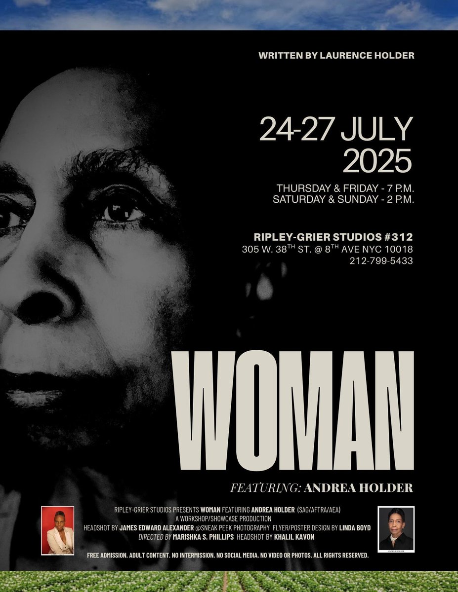 Come Through Theater Lovers!!
It's free and open seating.
First come first serve!!