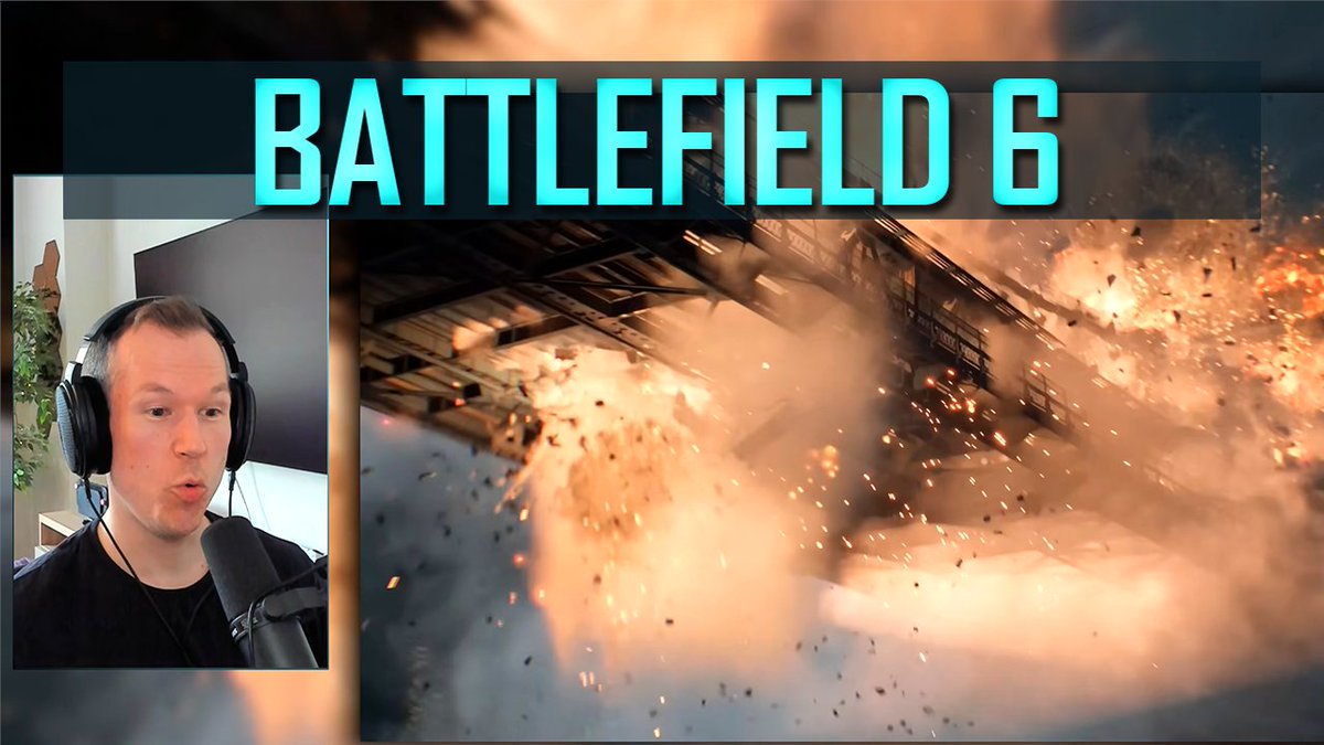 GhostGamingG's tweet image. Reaction and some thoughts on the Battlefield 6 trailer!
Watch Here👉youtu.be/fF6fWdApEEA
