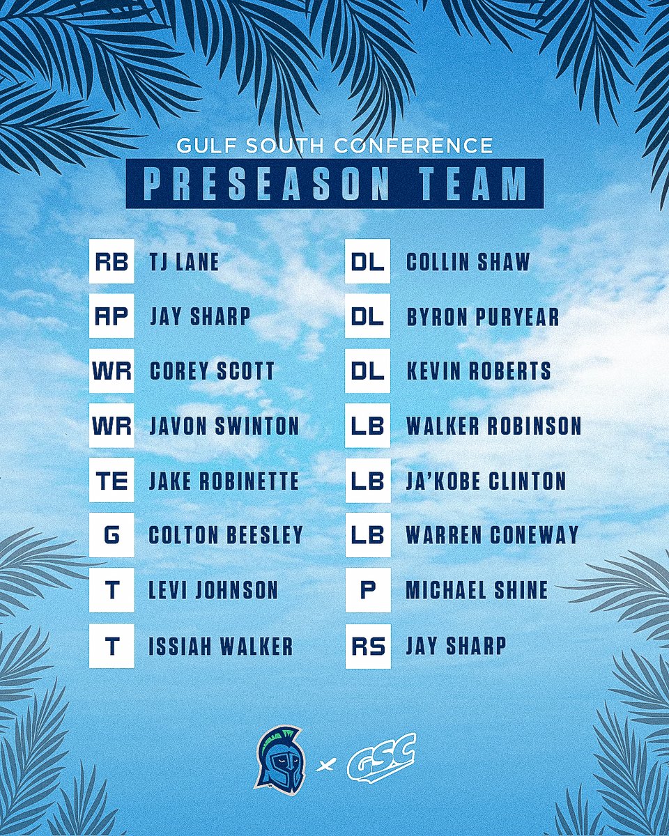 UWFFootball's tweet image. 𝒓𝒆𝒂𝒅 𝒊𝒕 𝒂𝒏𝒅 𝒘𝒆𝒆𝒑 🤫
don't worry we checked it twice... a conference-best 15 Argos on the GSC Preseason Team 👀
#goargos