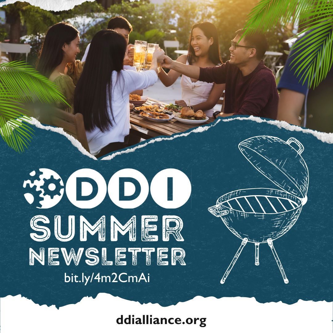 ☀️ The DDI Community Summer Newsletter for 2025 is here! Stay up-to-date on the latest news, website improvements, events, resources, and more! 👉bit.ly/4m2CmAi
