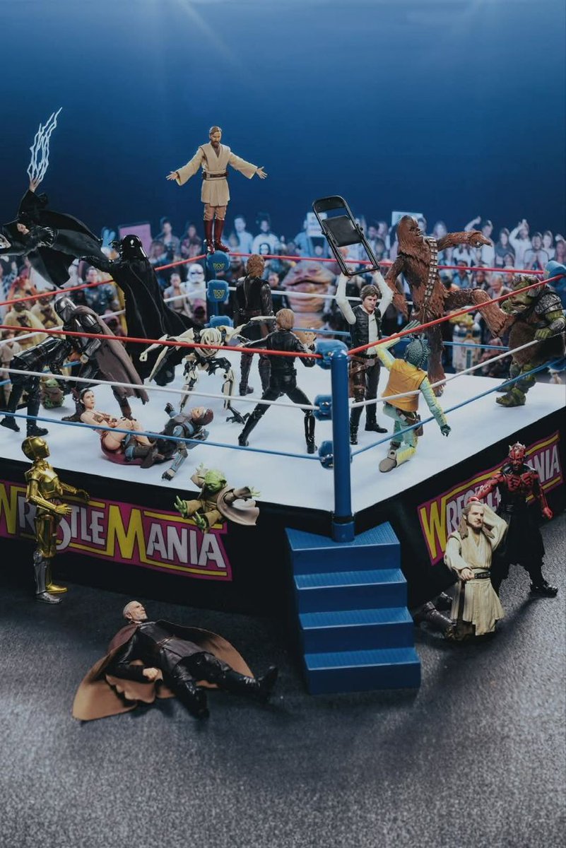 ¡Titula esta imagen! 😜 #StarWars #WWE #Humor