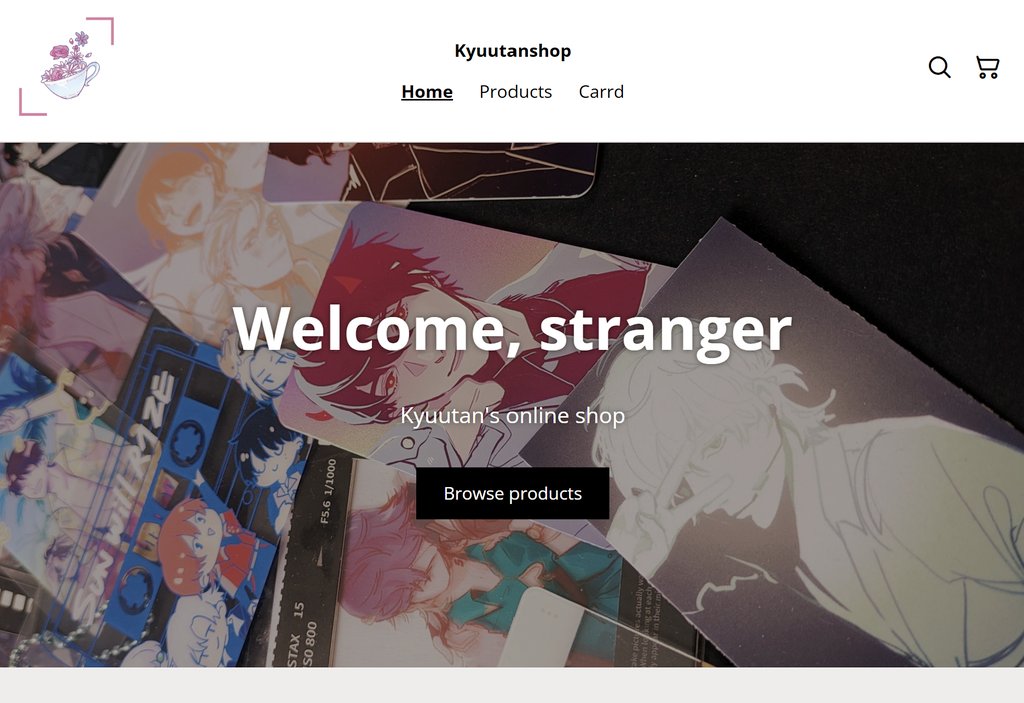 Kyuu_tan's tweet image. Hello my online shop is open until Monday 4th of August ! (08/04)
kyuutanshop.sumupstore.com
Sorry if there are some hiccups, I just moved to this new website so 🙇🙇 please bear with me and don't hesitate to reach out to me if you have any issue!