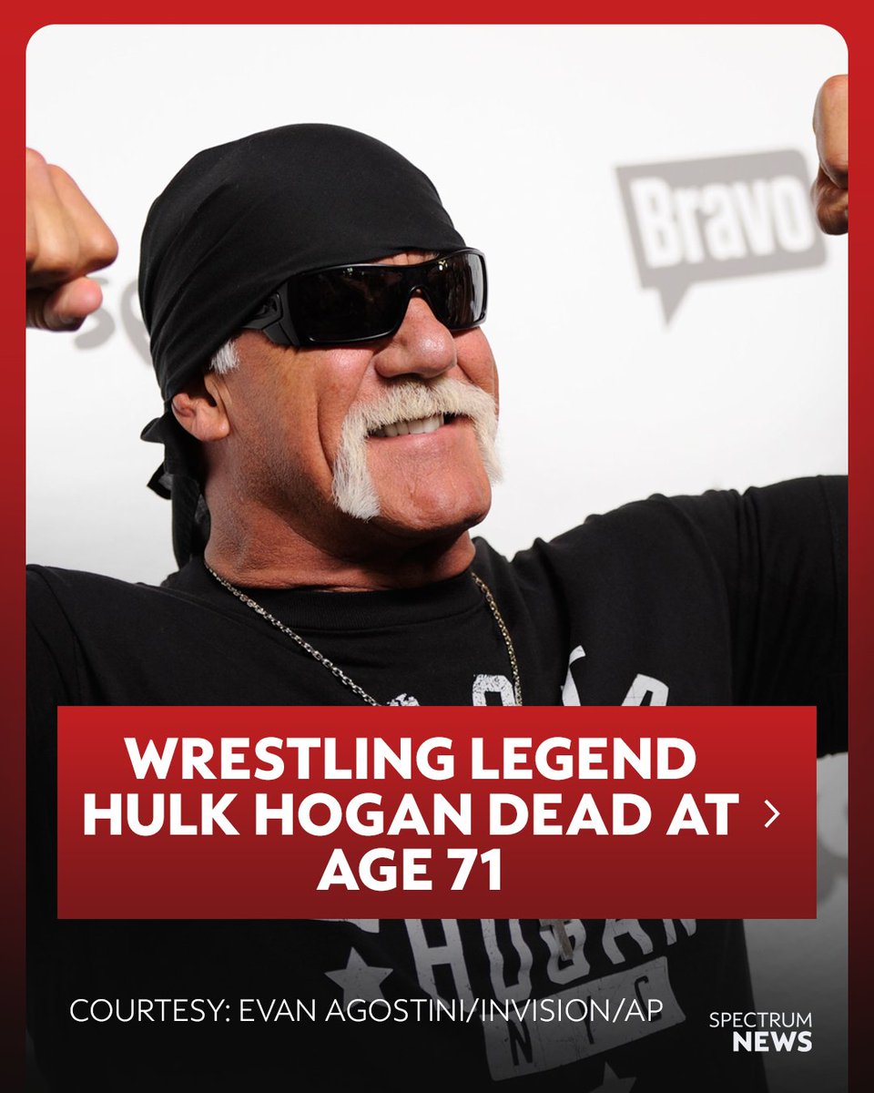 BREAKING: Professional wrestling legend Hulk Hogan, who went far beyond the ring into Hollywood and pop culture, died today at the age of 71. mynews13.com/fl/orlando/new…