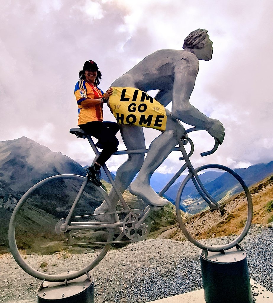 Maillot amarillo. Tourmalet. 🦇🤣😜
#LimGoHome