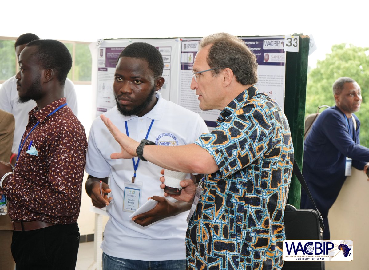 WACCBIP_UG's tweet image. Time for #posterpresentations #WRC2025
After the fast-paced Turbo Talks, it’s time to take a closer look at the research, chat with presenters, and explore the diverse science happening across the region.