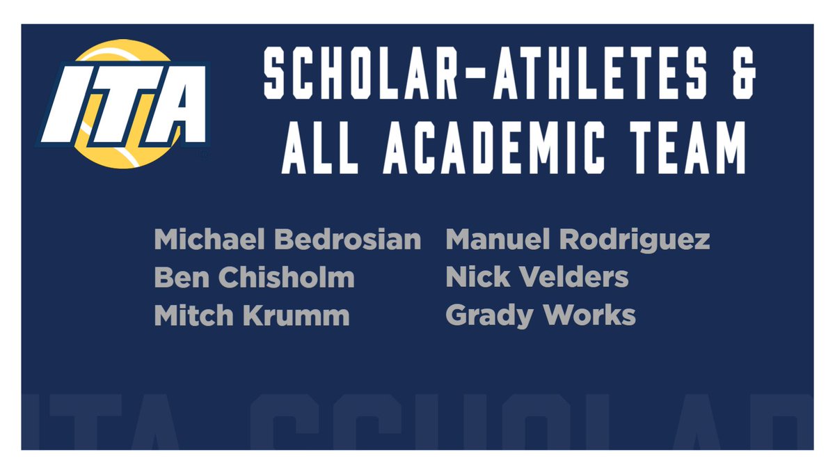 M🎾 ATHLETICS NEWS: Dawgs capture six ITA scholar-athlete honors; Claim all-academic team - cune.edu/athletics/team…